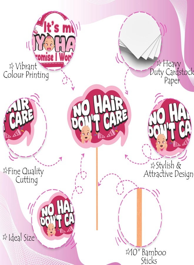 Wobbox Mundan Ceremony Decoration- My First Hair Cut Decoration Photo Booth Props For Photoshoot, Stylish Mundan Ceremony Banner for an Unforgettable Experience With 20 Pcs Balloon Set-(FP5989) - Image 3